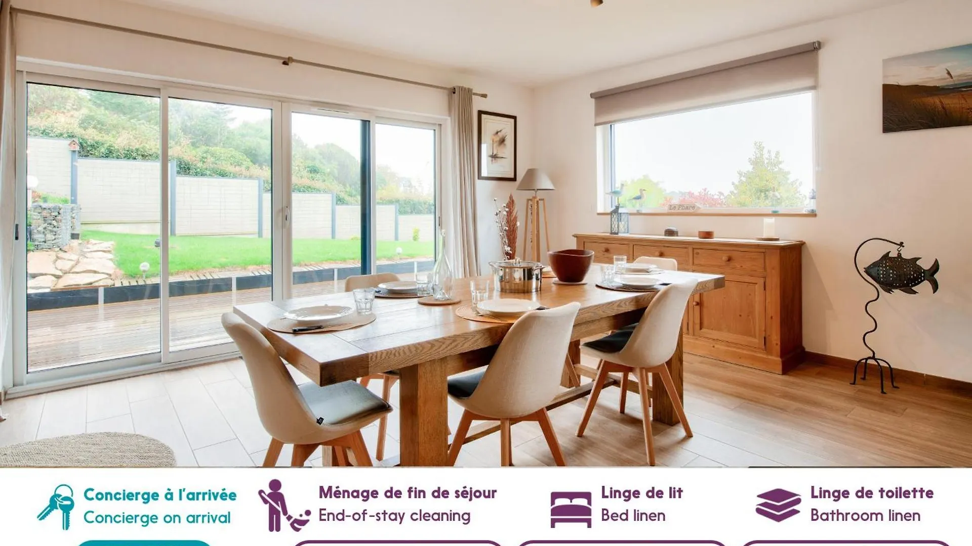 Jolie Maison Pour 5 Personnes A 700M De La Plage Landéda Сasa de vacaciones